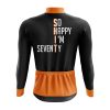 So Happy I’m 70 Long Sleeve Cycling Jersey - Image 2