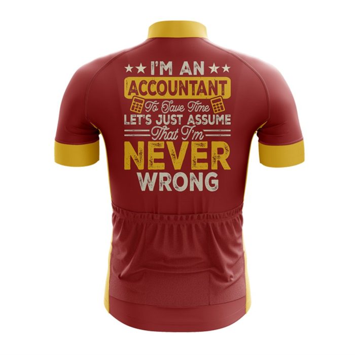 Accountant Bicycle Jersey - Image 2