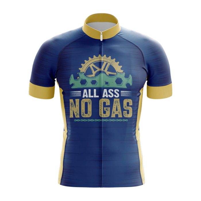 All Ass No Gas Men's Cycling Jersey