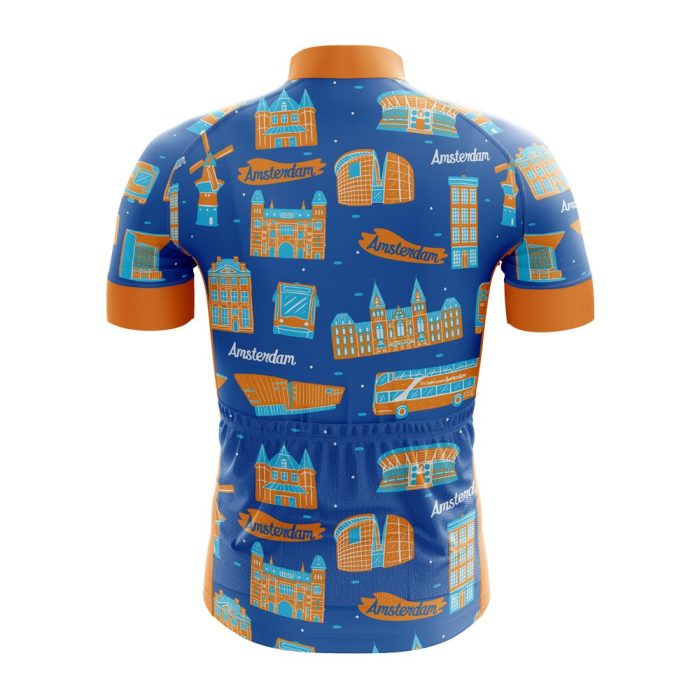 Amsterdam City Cycling Jersey - Image 2