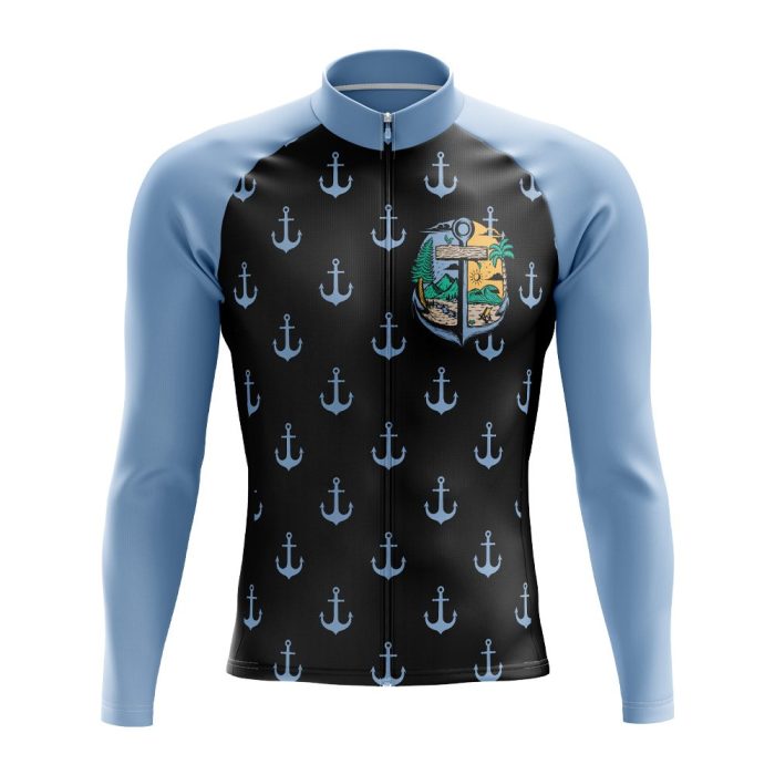 Anchors Long Sleeve Cycling Jersey