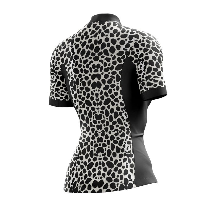Animal Print Female Cycling Jersey - Image 2