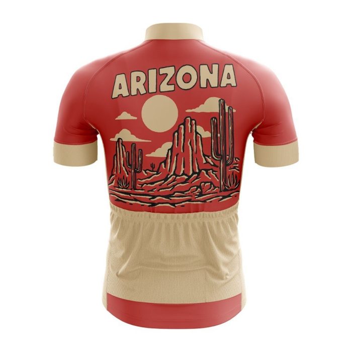 Arizona Desert Sun Cycling Jersey - Image 2