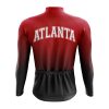 Atlanta Football Long Sleeve Cycling Jersey - Image 2
