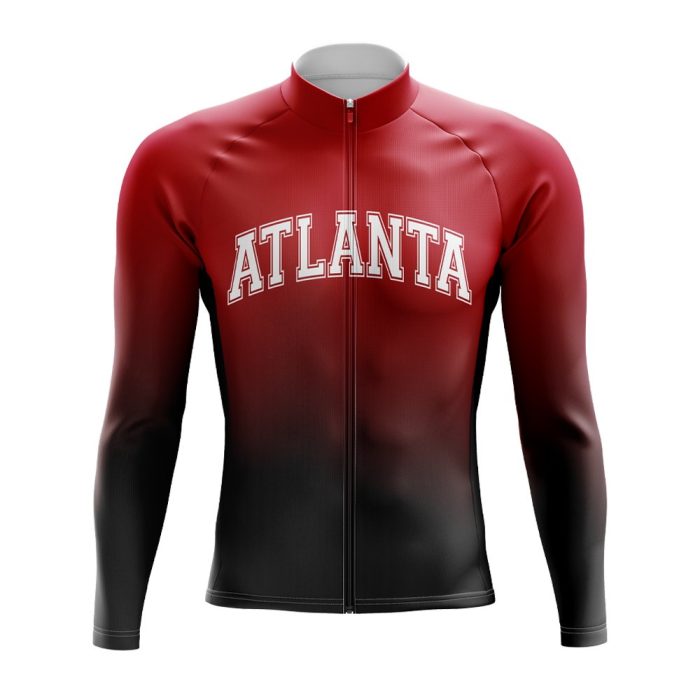 Atlanta Football Long Sleeve Cycling Jersey