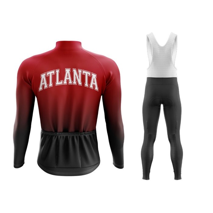 Atlanta Football Long Sleeve Cycling Jersey & Pants - Image 2