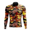 Autumn Camouflage Long Sleeve Cycling Jersey
