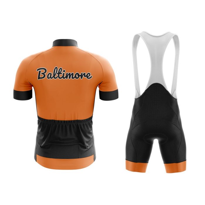 Baltimore Baseball Cycling Jersey & Bib Shorts - Image 2