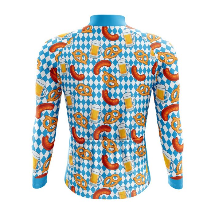 Bavaria Festive Long Sleeve Cycling Jersey - Image 2