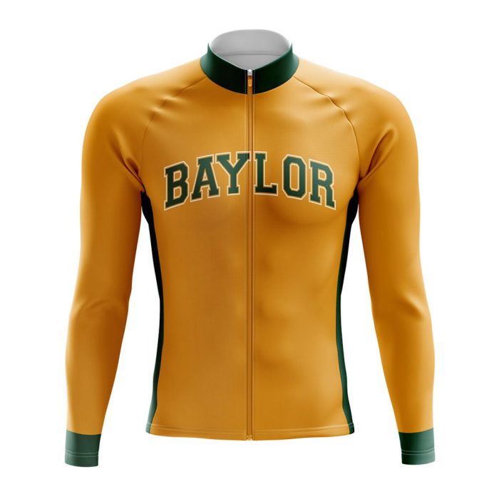 Baylor Long Sleeve Cycling Jersey - Image 3