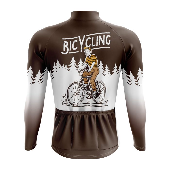 Bicycling Long Sleeve Cycling Jersey - Image 2