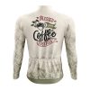 Blessed & Coffee Obsessed Long Sleeve Cycling Jersey - Image 2
