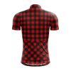 Blood Red Lumberjack Cycling Jersey - Image 2