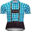 Blue Lederhosen Cycling Jersey
