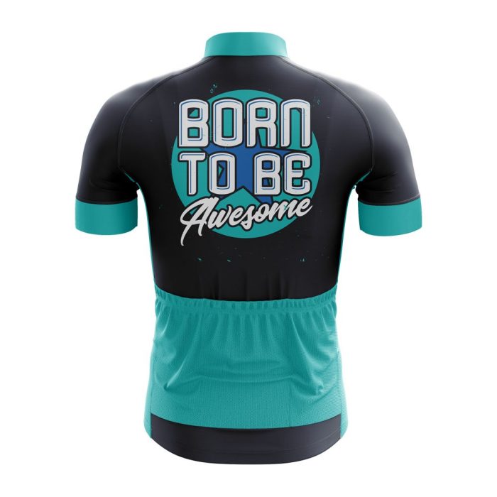 Born To Be Awesome Cycling Jersey - Image 2