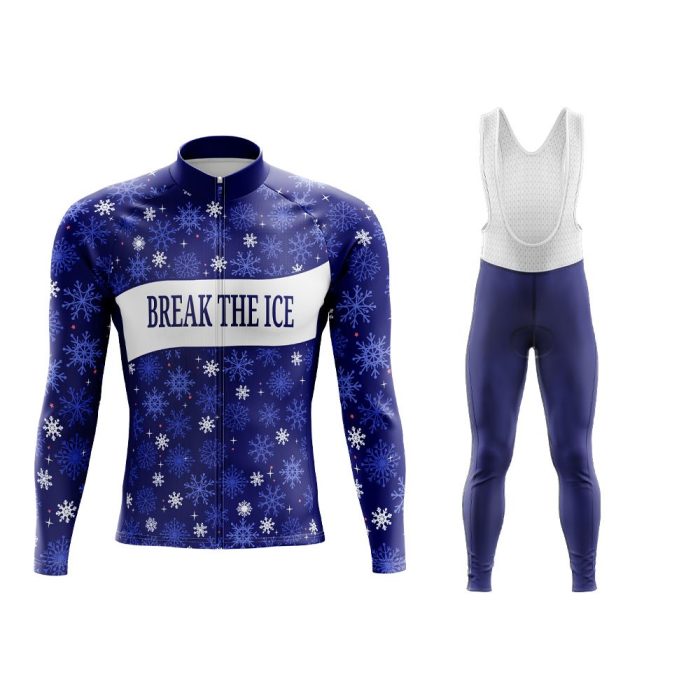 Break The Ice Long Sleeve Winter Cycling Jersey & Pants