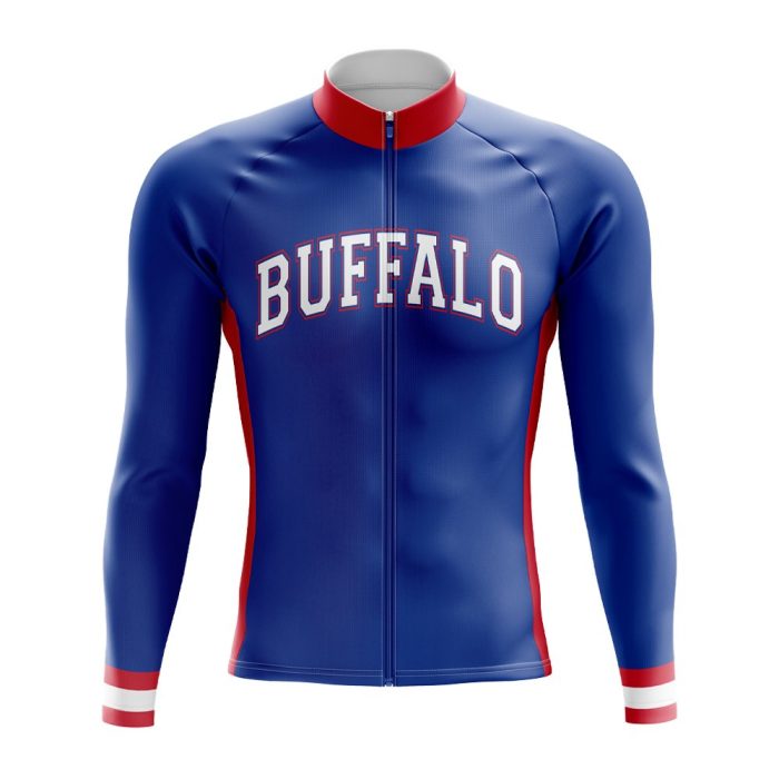 Buffalo Football Long Sleeve Cycling Jersey
