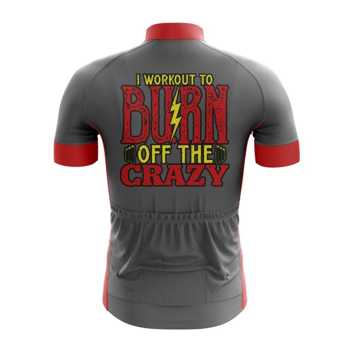 Burn Off the Crazy Bicycle Jersey - Image 2
