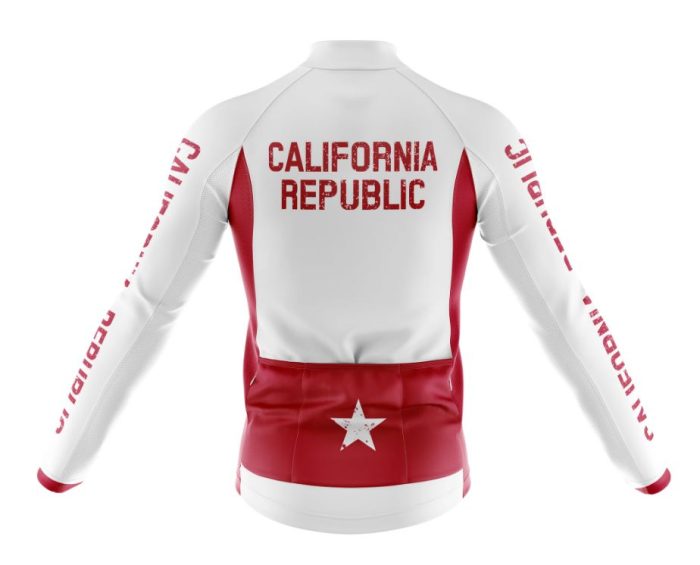 California Long Sleeve Cycling Jersey - Image 2