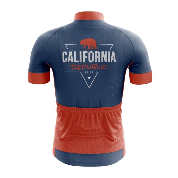 California Republic Bear Cycling Jersey - Image 2