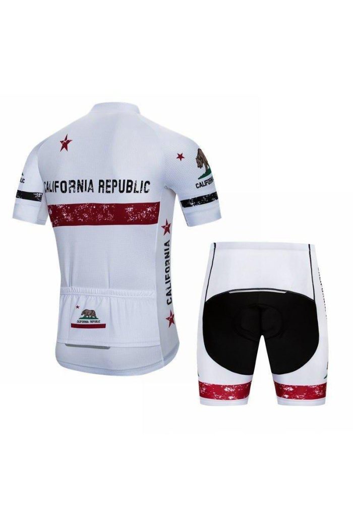 California Republic Cycling Jersey & Shorts Set - Image 2