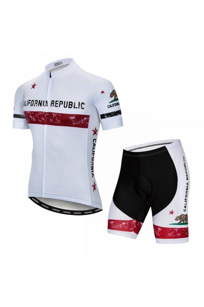 California Republic Cycling Jersey & Shorts Set