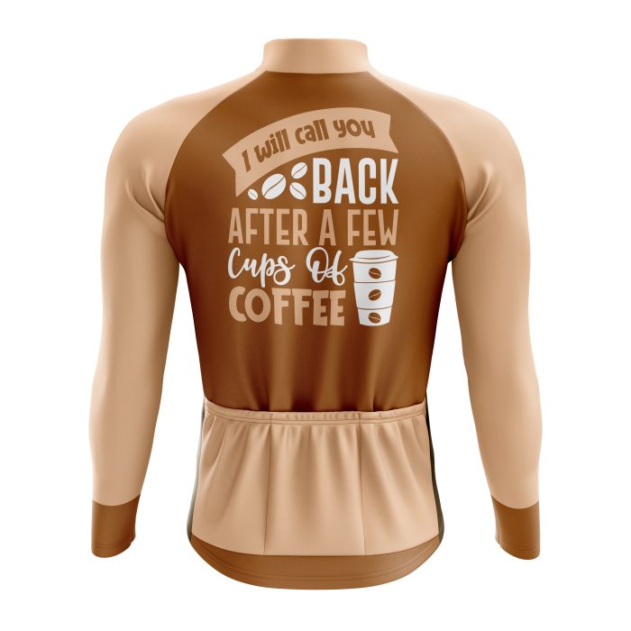 Call Back After Coffee Long Sleeve Cycling Jersey - Image 2