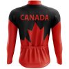 Canada Dark Long Sleeve Cycling Jersey - Image 2