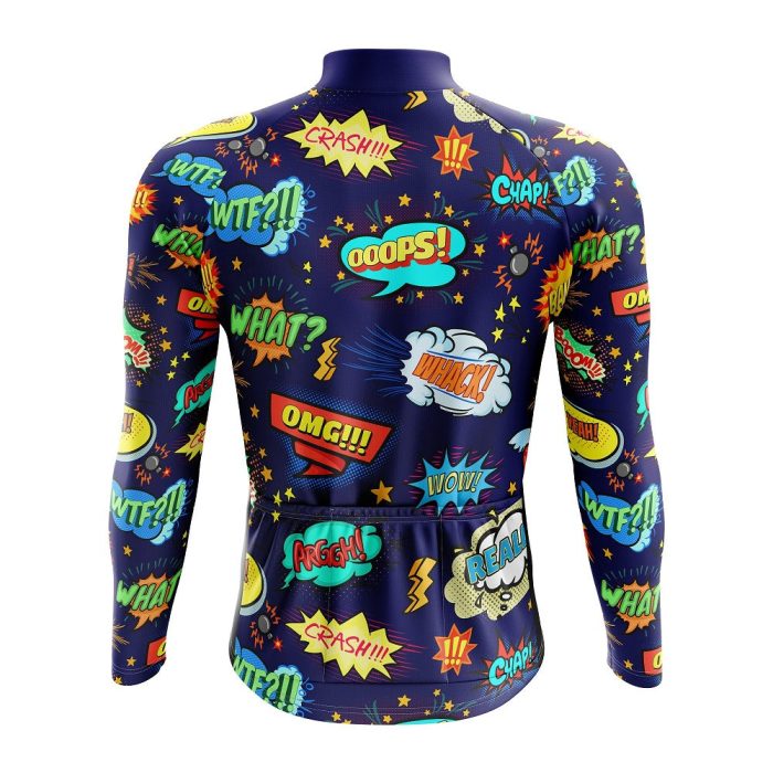 Cartoon Long Sleeve Cycling Jersey - Image 2