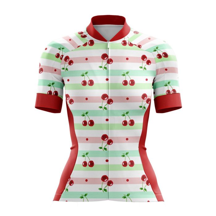 Cherry Lady Cycling Jersey