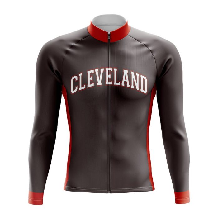 Cleveland Football Long Sleeve Cycling Jersey
