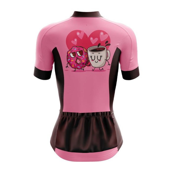 Coffee & Donut Love Cycling Jersey - Image 2