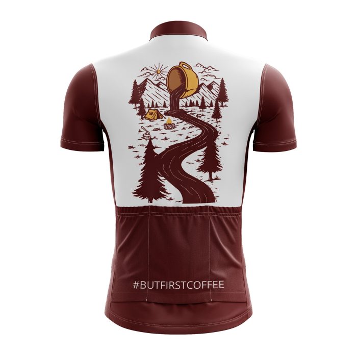 Coffee River Cycling Jersey - Image 2