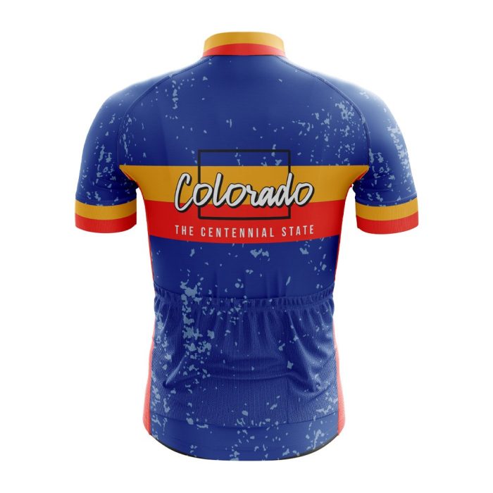Colorado Flag Cycling Jersey - Image 2