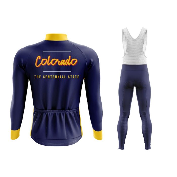 Colorado Long Sleeve Winter Cycling Jersey & Pants - Image 2