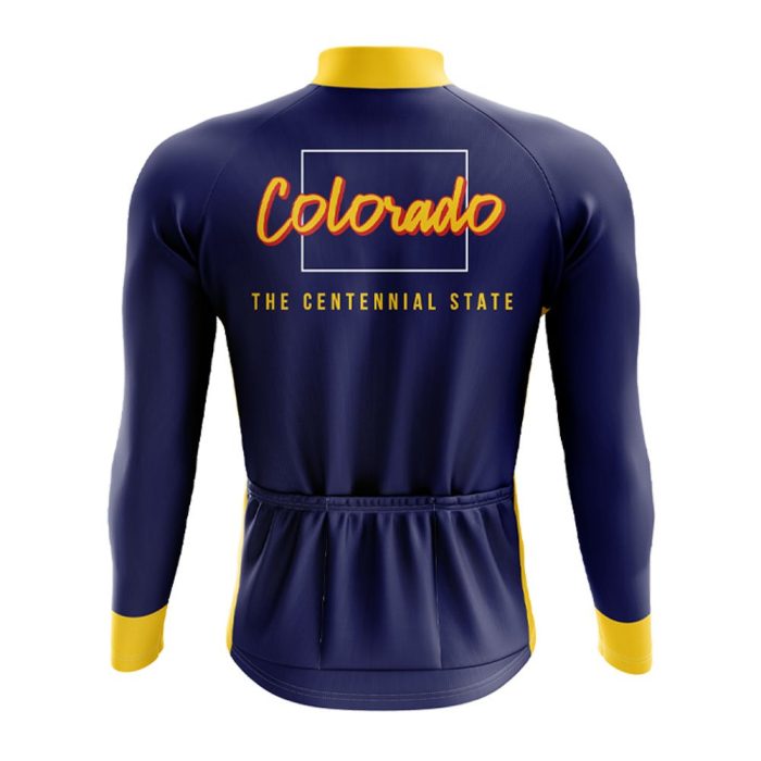 Colorado State Long Sleeve Cycling Jersey - Image 2