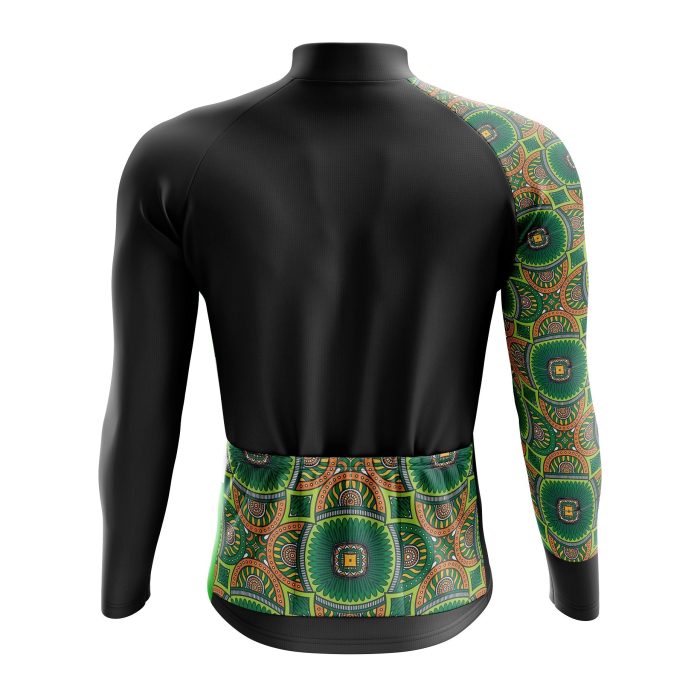 Côte d'Ivoire Long Sleeve Cycling Jersey - Image 2