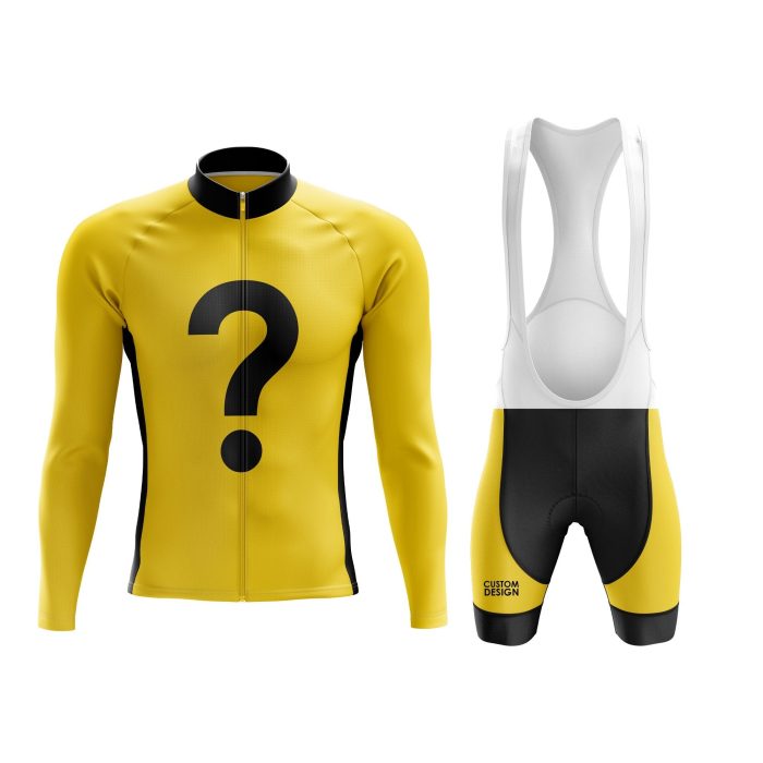 Custom Long Sleeve Cycling Jersey & Bib Shorts Kit