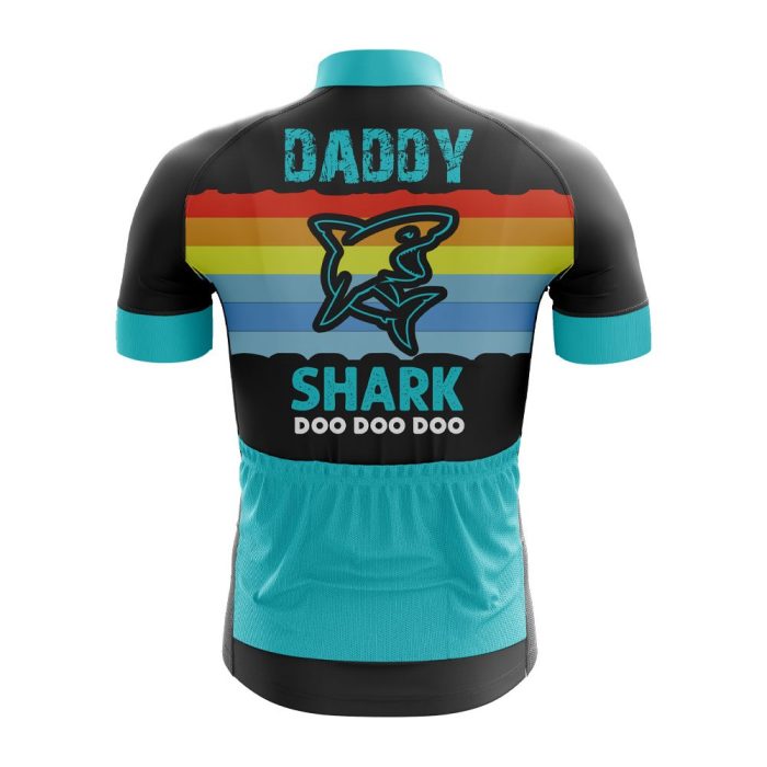 Daddy Shark Cycling Jersey - Image 2