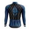 Dark Ethereum Long Sleeve Cycling Jersey - Image 2