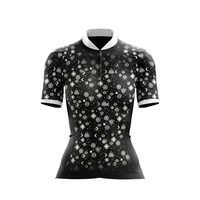 Dark Evil Eye Female Cycling Jersey