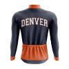 Denver Football Long Sleeve Cycling Jersey - Image 2