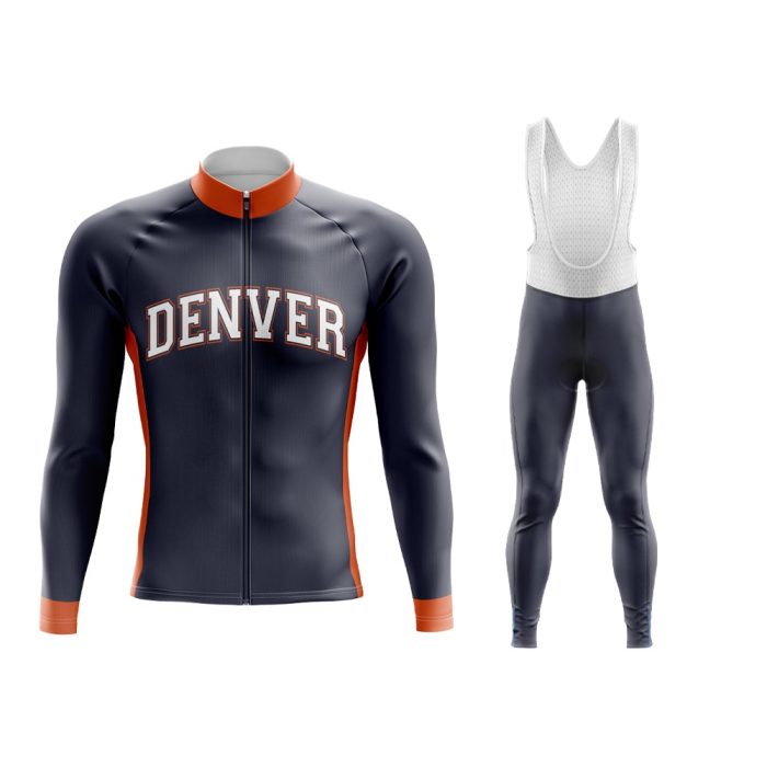Denver Football Long Sleeve Cycling Jersey & Pants