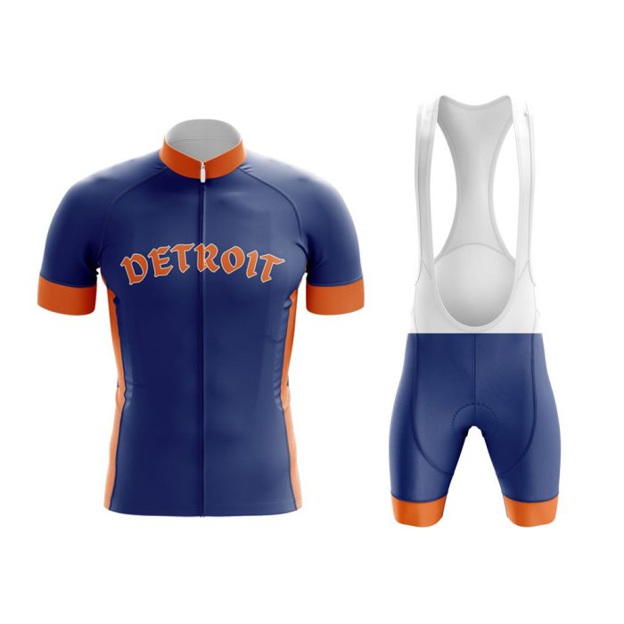 Detroit Baseball Cycling Kit