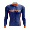 Detroit Baseball Long Sleeve Cycling Jersey