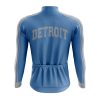 Detroit Football Long Sleeve Cycling Jersey - Image 2