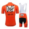 Duff Cycling Jersey & Shorts Set - Image 2