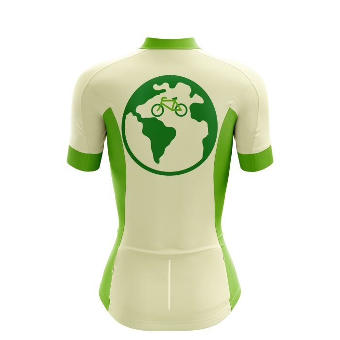 Eco Earth Female Cycling Jersey - Image 2