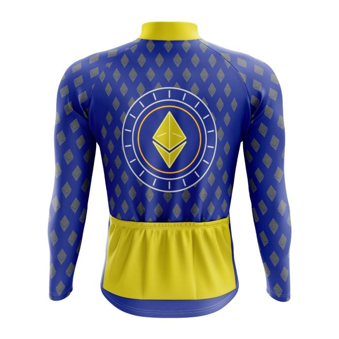 Ethereum Long Sleeve Cycling Jersey - Image 2