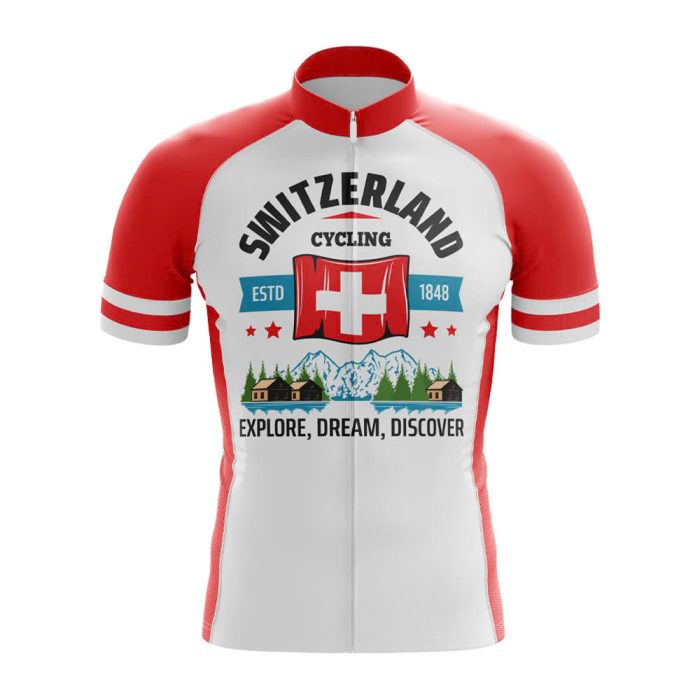 Explore Switzerland Men's Cycling Jersey